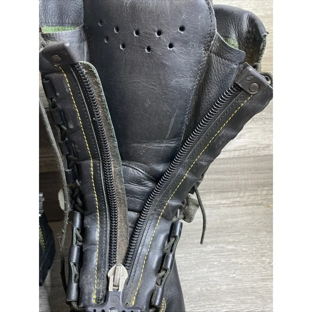 Haix shows wear